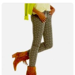 Cabbie skinny jeans floral print